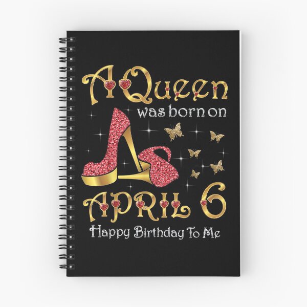 Item preview, A Queen Was Born On April 6 6th April Birthday  designed and sold by sariyahharry.