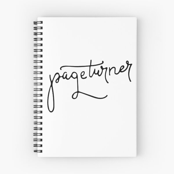 Item preview, Pageturner in Bookish Cursive  designed and sold by 9racereads.