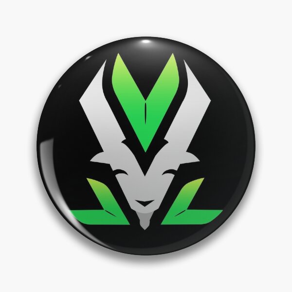 The Vile Vegan Brand Logo Pin