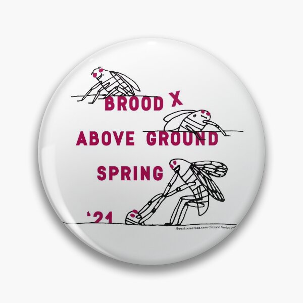 Item preview, Above Ground — Brood X Cicada Series 2/17 designed and sold by GeezLouiseTees.