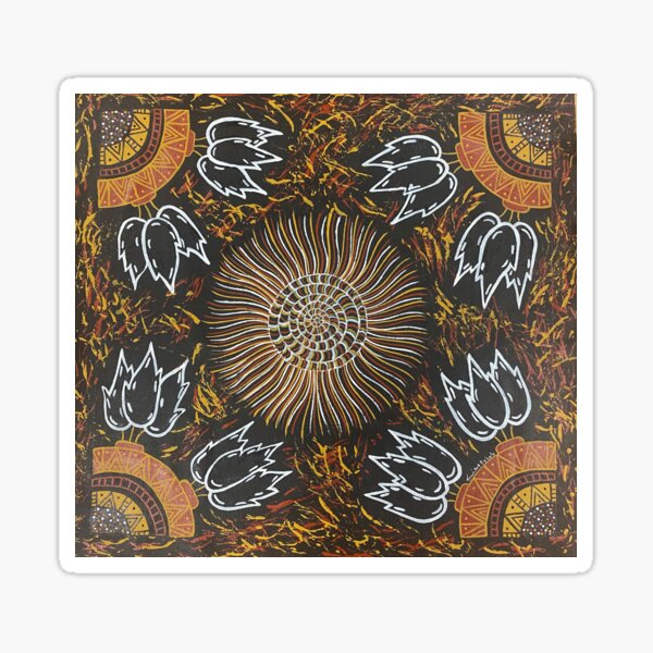 Pamajini & Weaving Mat Sticker