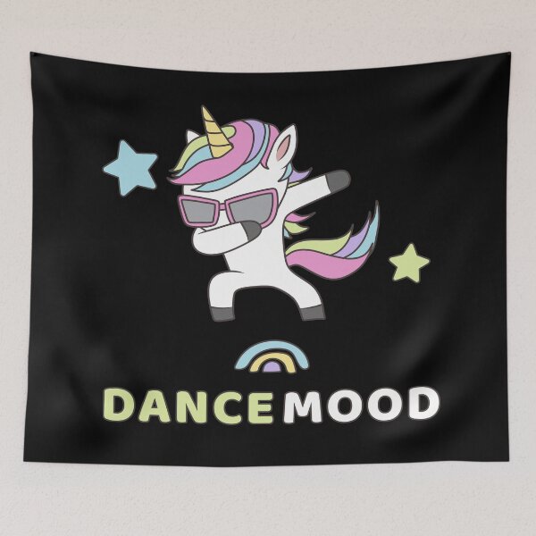 Item preview, Just Dab It - Dance Mood Unicorn designed and sold by YueHeng Creates ⭐⭐⭐⭐⭐.