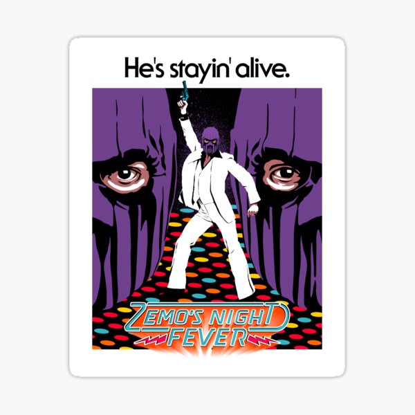 The Purple Fever Sticker