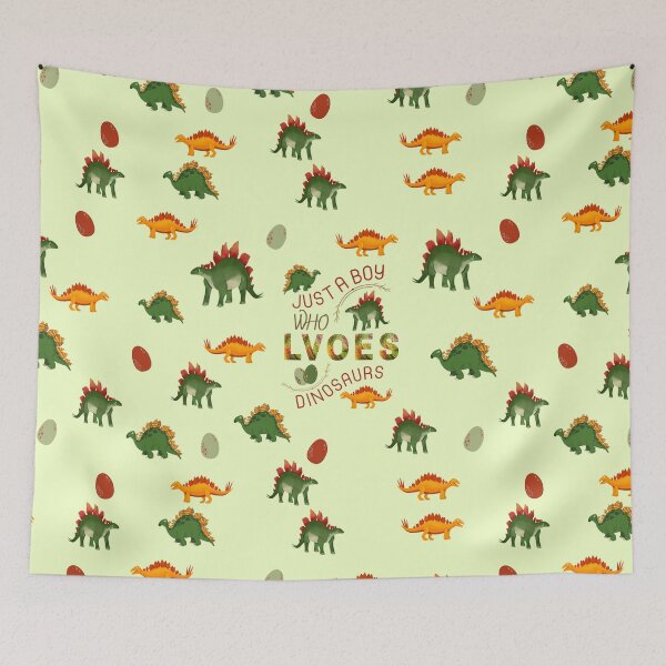 Item preview, Just A Boy Who Loves Dinosaurs designed and sold by artlaila.