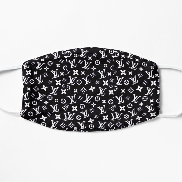 Louis V pattern Flat Mask