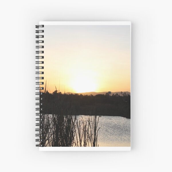 The Sunset Lake Collection Spiral Notebook