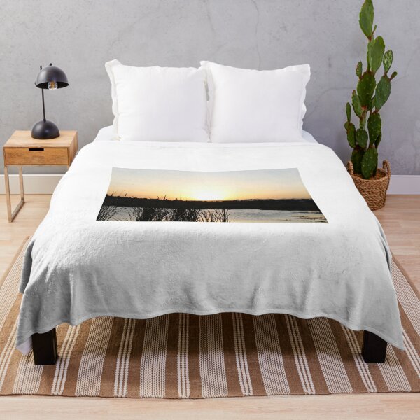 The Sunset Lake Collection Throw Blanket