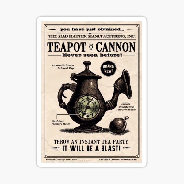 Teapot Cannon, Alice Wiki