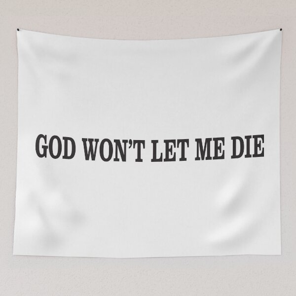 Item preview, God won't let me designed and sold by RubyIsNotCool.