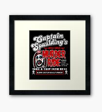 Captain Spaulding Murder Ride Framed Print