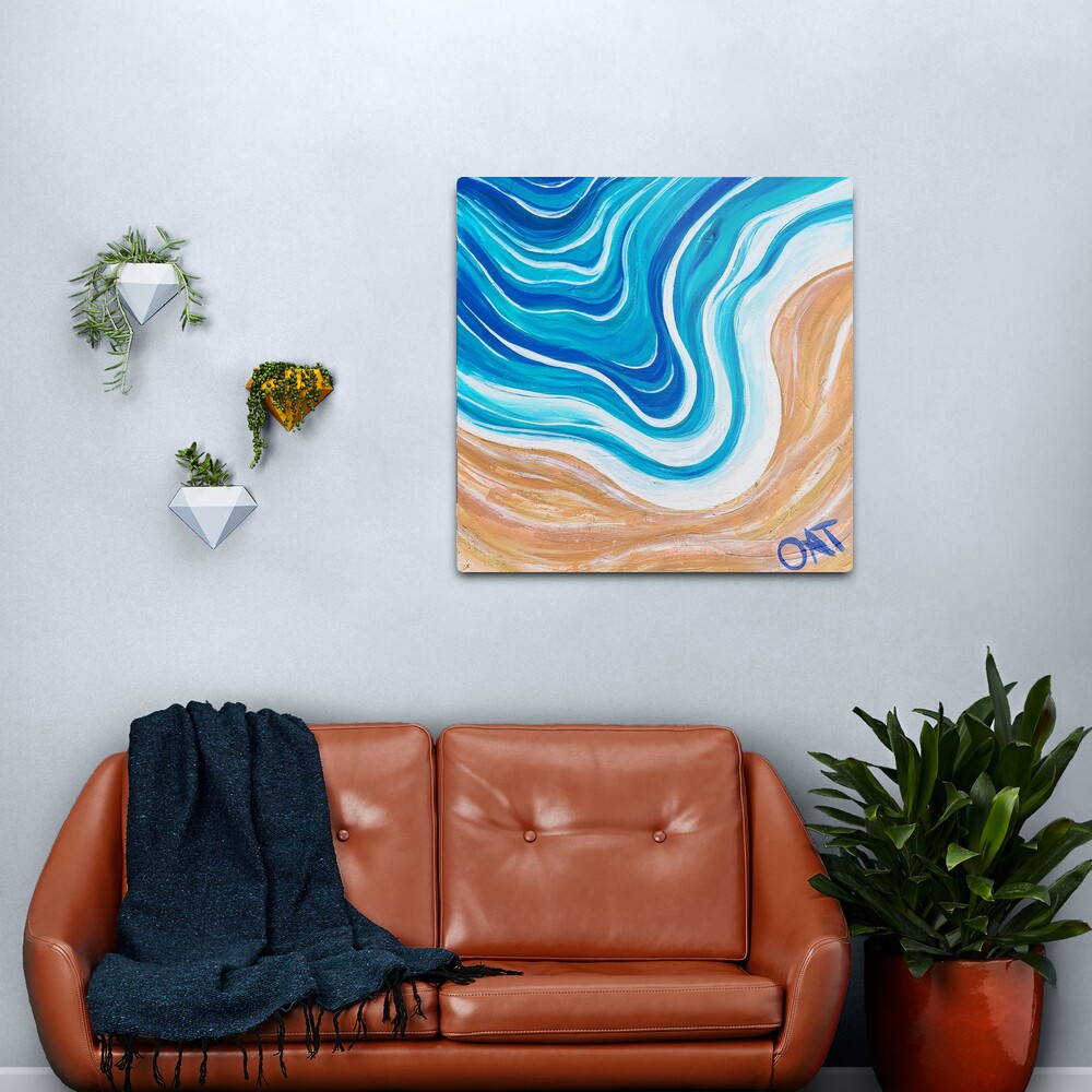 Healing Wave Metal Print