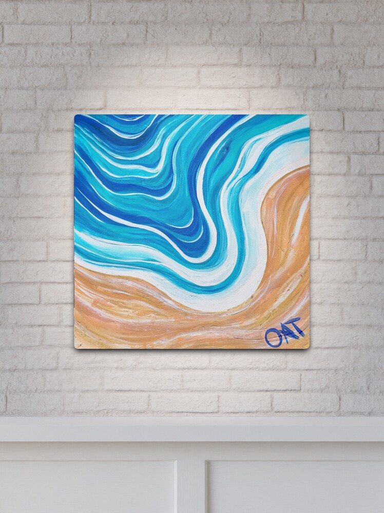 Alternate view of Healing Wave Metal Print