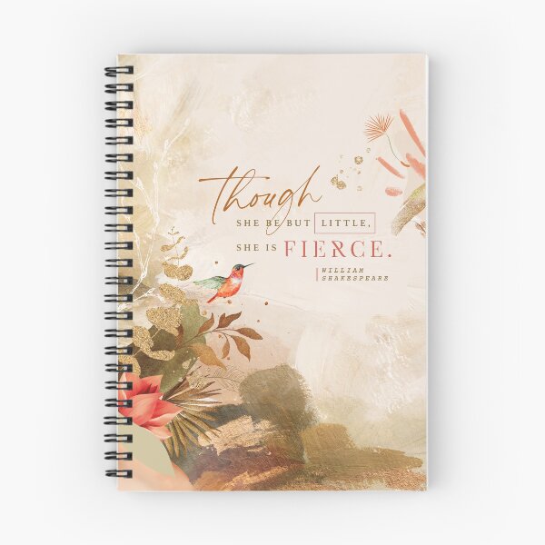 Item preview, She is Fierce - Shakespeare designed and sold by Stella Bookish Art.