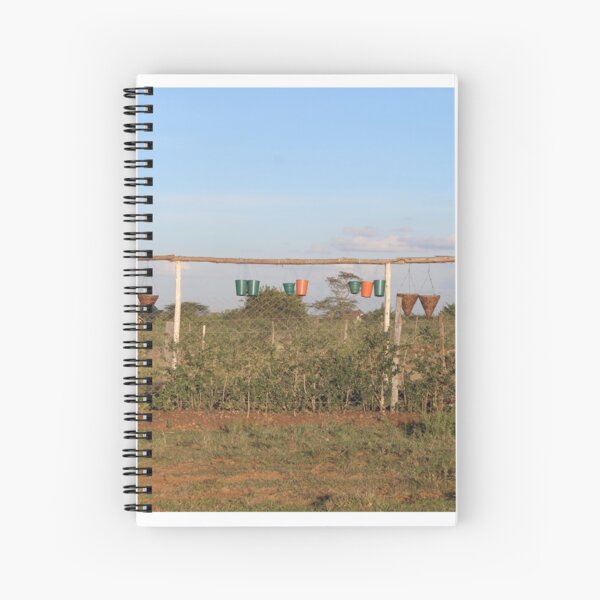 The Vase and Flower Pots Collection Spiral Notebook