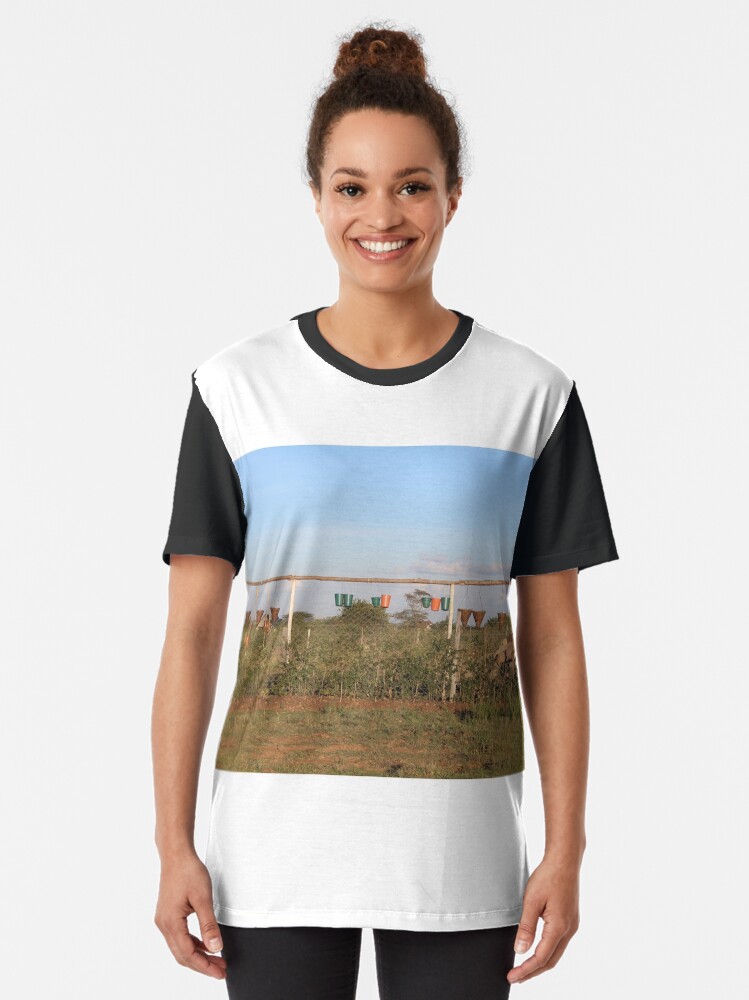 Alternate view of The Vase and Flower Pots Collection Graphic T-Shirt