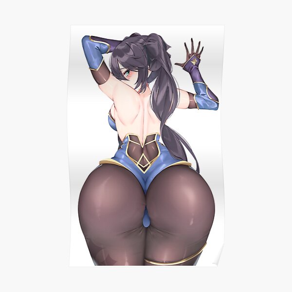 Lewd Mona | Impacto de Genshin Póster