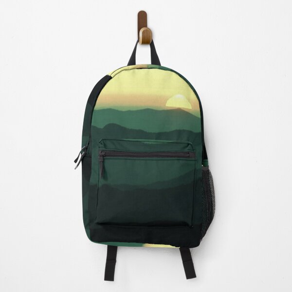 Item preview, WATERCOLOR MISTY MOUNTAINSCAPE -green designed and sold by THE AMERICAN TEEVANGELIST.