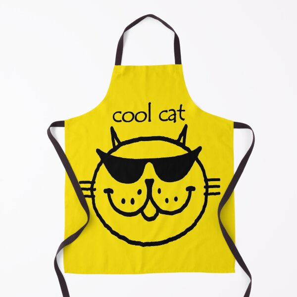 Item preview, cool cat (black outline) designed and sold by RawSunArt.
