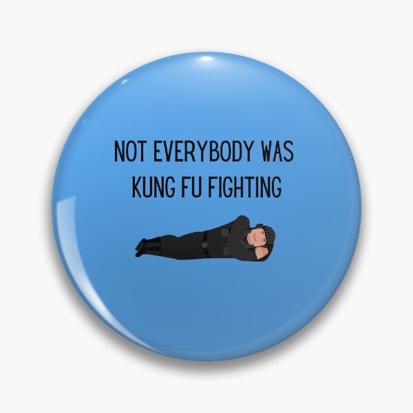 Item preview, Not Everybody Was Kung Fu Fighting designed and sold by SilkenDove.