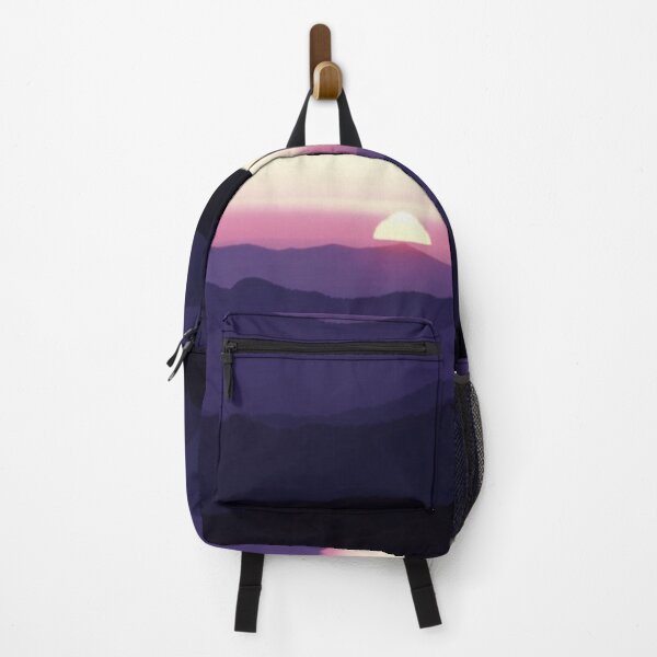 Item preview, WATERCOLOR MISTY MOUNTAINSCAPE -violet designed and sold by THE AMERICAN TEEVANGELIST.