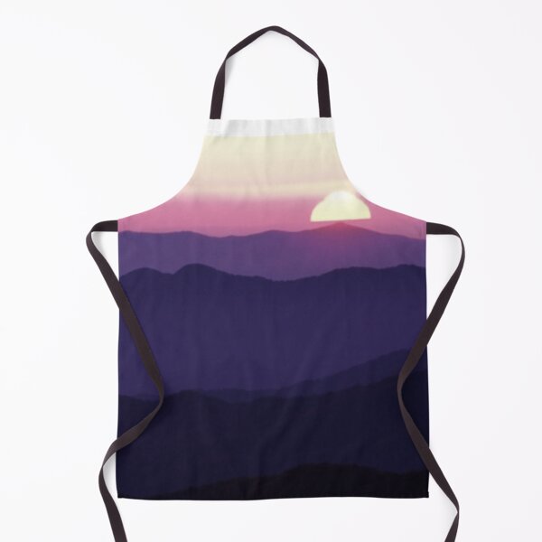 Item preview, WATERCOLOR MISTY MOUNTAINSCAPE -violet designed and sold by THE AMERICAN TEEVANGELIST.