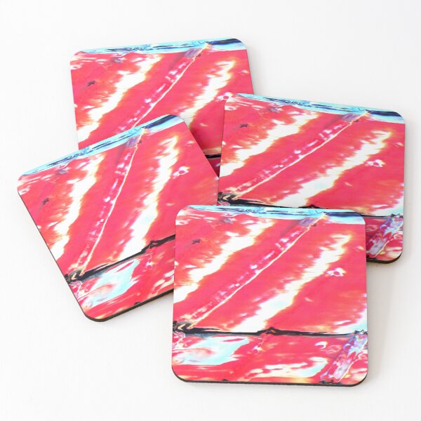 Item preview, Red Roof Abstract - Red, White, and Blue designed and sold by Latorih10.