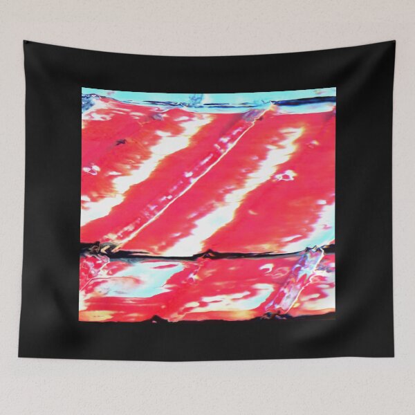 Item preview, Red Roof Abstract - Red, White, and Blue designed and sold by Latorih10.