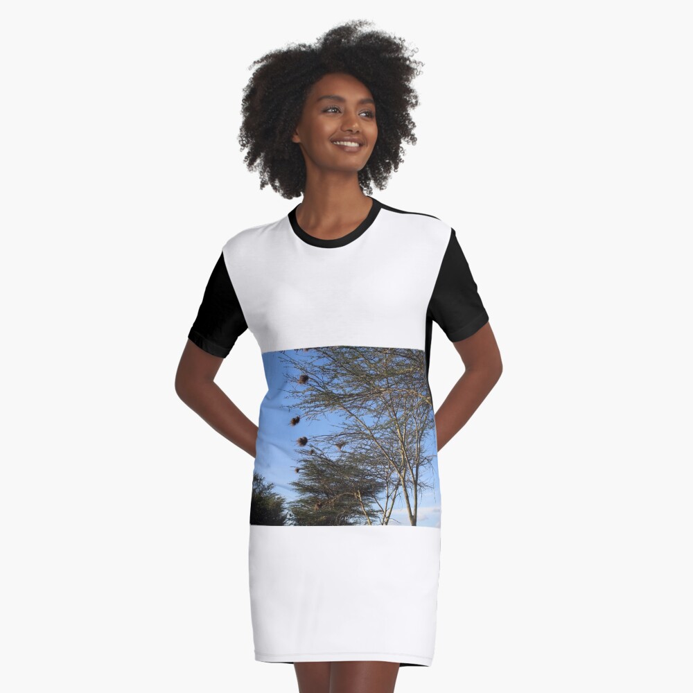 The Nest Collection Graphic T-Shirt Dress