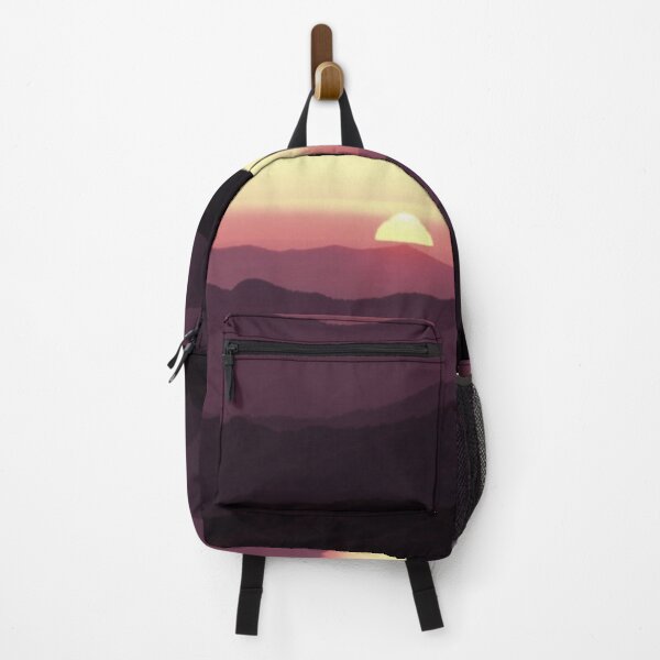 Item preview, WATERCOLOR MISTY MOUNTAINSCAPE -red designed and sold by THE AMERICAN TEEVANGELIST.