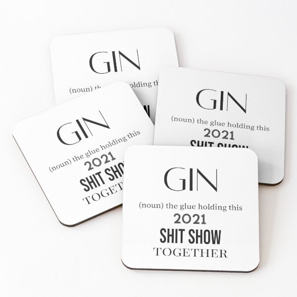 Item preview, Gin the glue holding this 2021 shitshow together! designed and sold by CreativeEmpires.