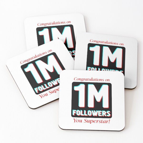 Item preview, 1 Million Followers Social Media Account Congratulations designed and sold by harrizon.