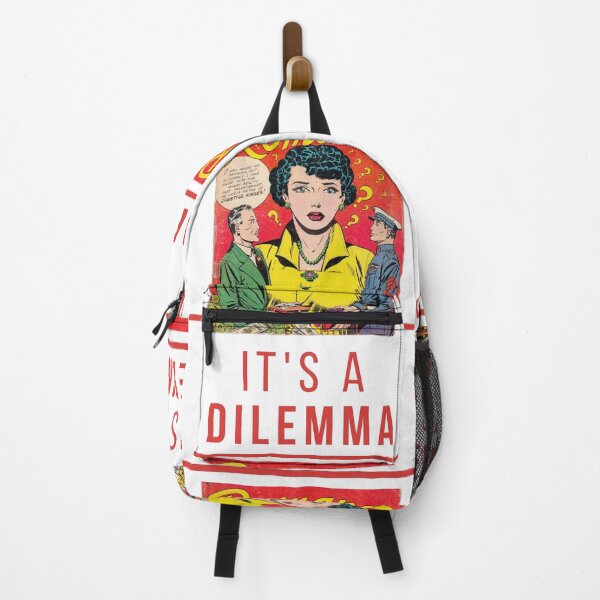 Item preview, IT'S A DILEMMA | love + romance vintage comic style for lovers of retro designed and sold by Le Plus Three.
