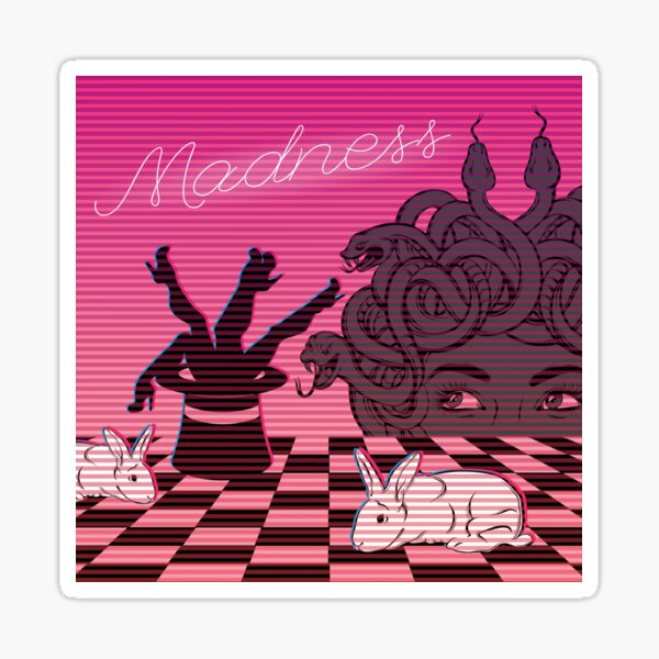 Madness Glitch Sticker