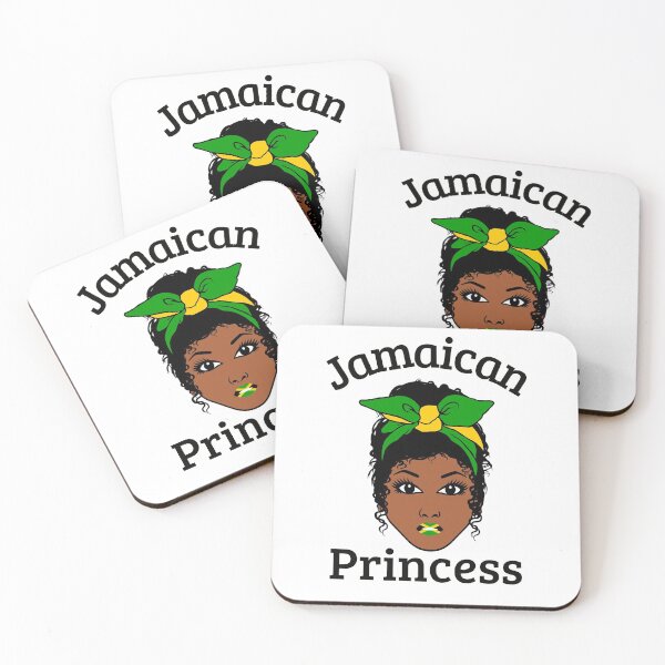 Item preview, Jamaican Princess in Jamaica Flag Colors for Jamaican Teens and Girls designed and sold by RastaColors.