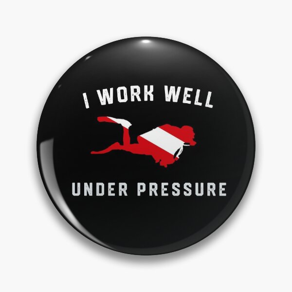 Item preview, Work Under Pressure Funny Scuba Diver designed and sold by Nostraw.