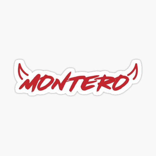 Lil Nas X Montero Sticker