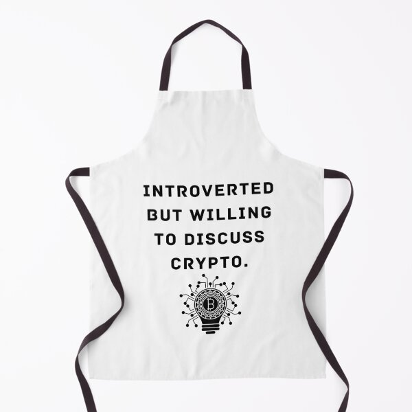 Item preview, introverted but willing to discuss crypto designed and sold by Yasdey Rojas.