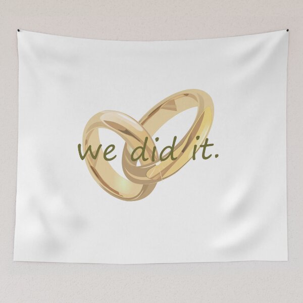 Item preview, We Did It. Intertwining Gold Wedding Rings.   designed and sold by luvmhykdesigns.