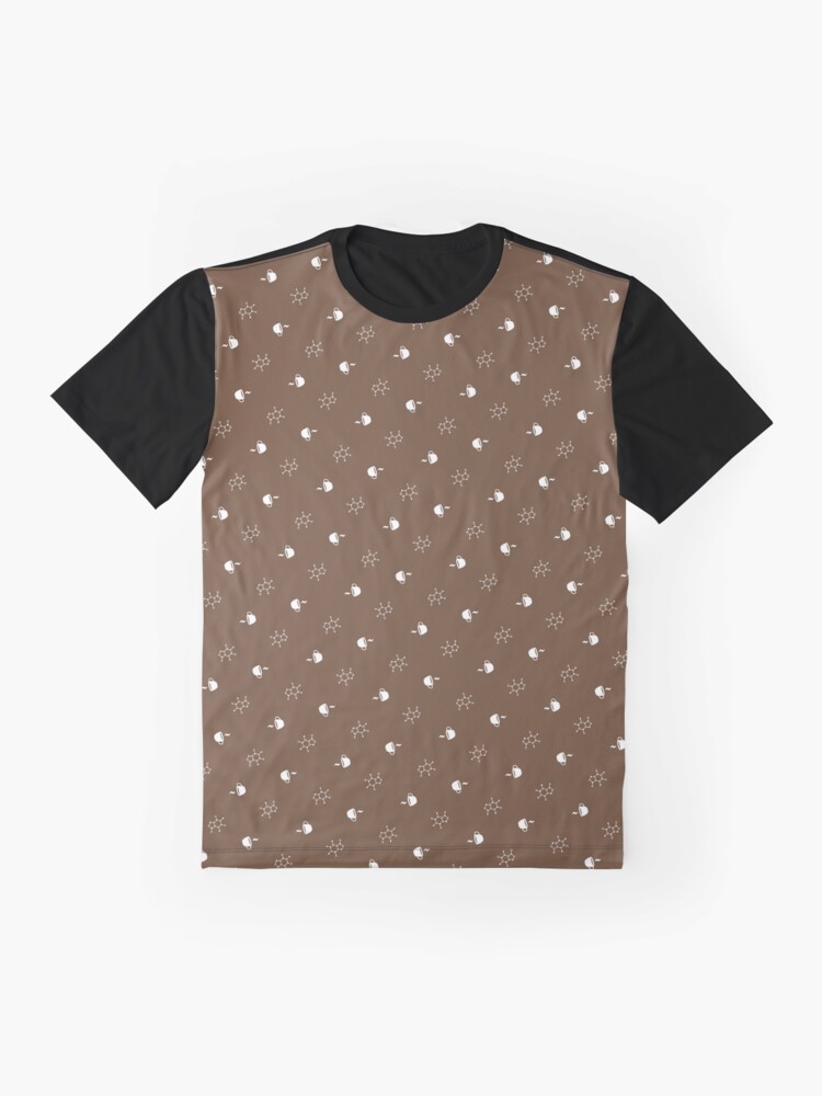 Alternate view of Caffeine & Coffee Graphic T-Shirt