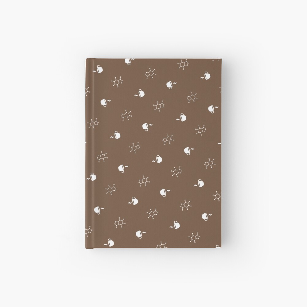 Caffeine & Coffee Hardcover Journal