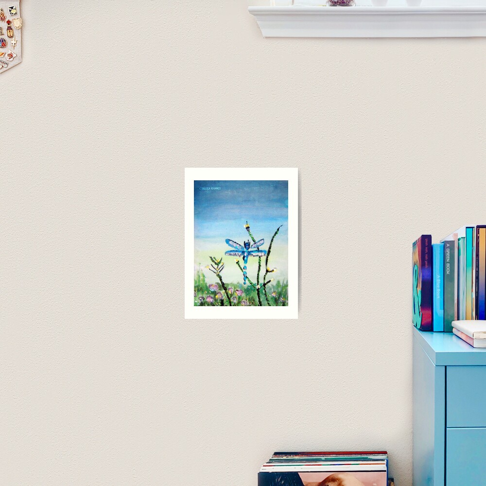 Dragon Fly by Colleen Ranney Art Print