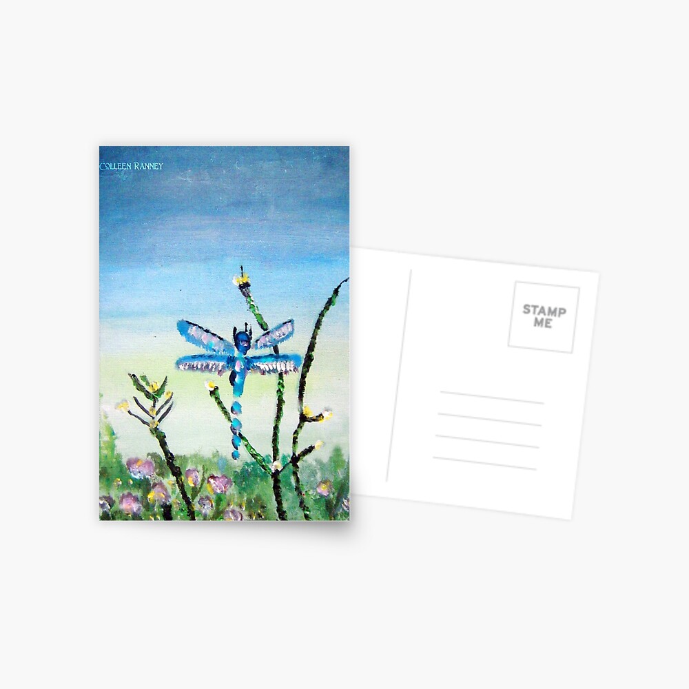 Dragon Fly by Colleen Ranney Postcard