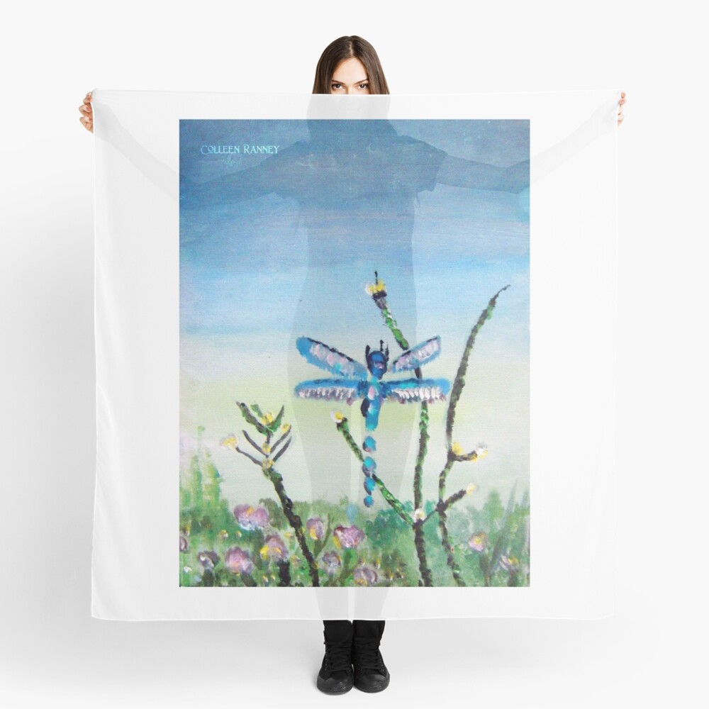 Dragon Fly by Colleen Ranney Scarf