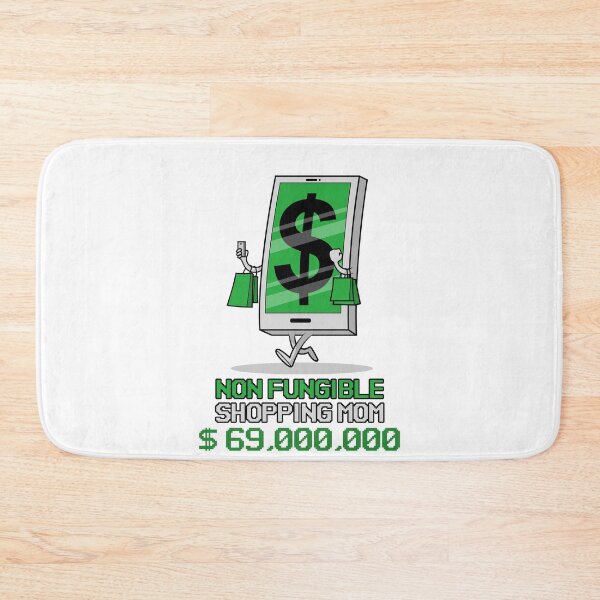 Item preview, Non Fungible Shopping Mom. $ 69 Million dollars. Happy Mothers Day. Mom. NFT, Mama. Mum. Mothers quote. Best Mommy. Best Mom. designed and sold by GTOATlogos.