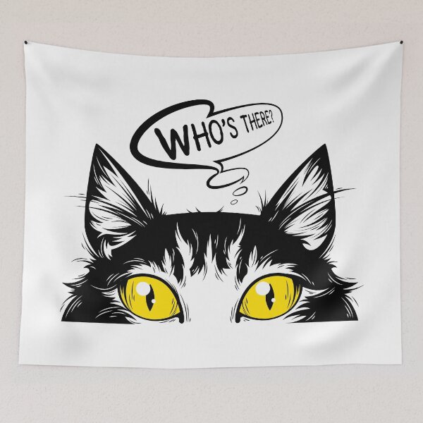 Item preview, Cute Black Cat designed and sold by Timegraf.