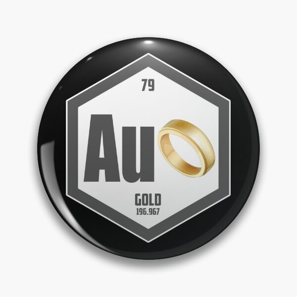 Item preview, Gold Chemical Element Periodic Table Gift designed and sold by TTFMerch.