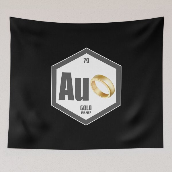 Item preview, Gold Chemical Element Periodic Table Gift designed and sold by TTFMerch.