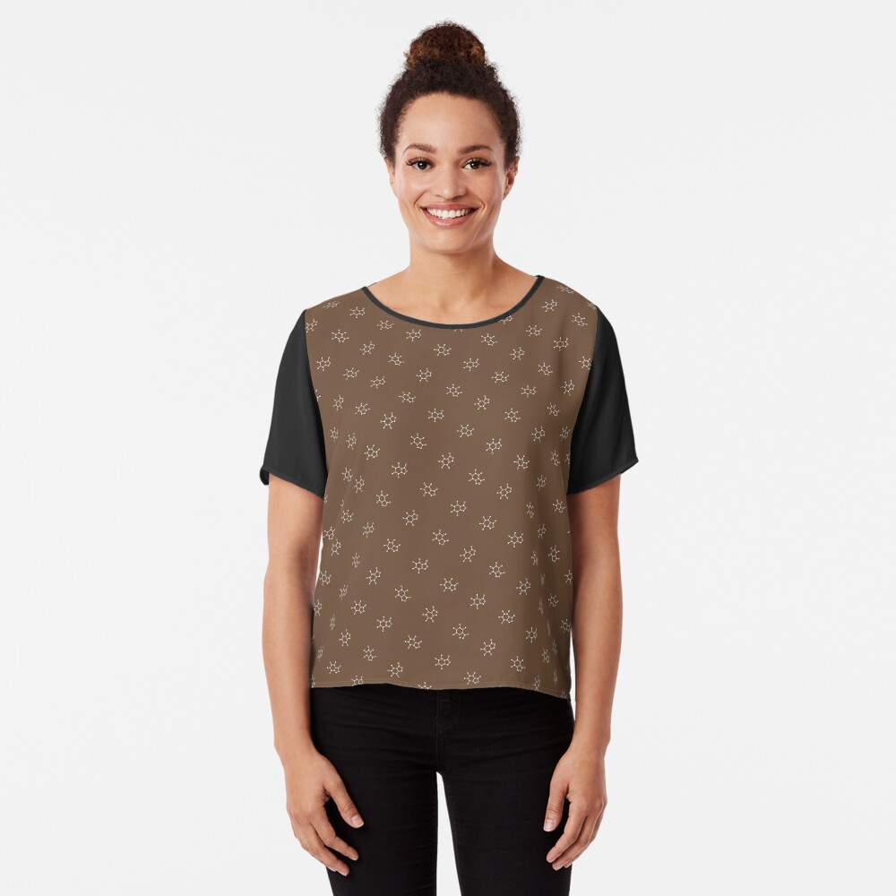 Caffeine Chiffon Top