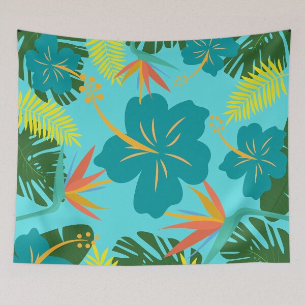 Item preview, Tropical Hawaii Palm Beach is back summer Design designed and sold by MoninasArt.