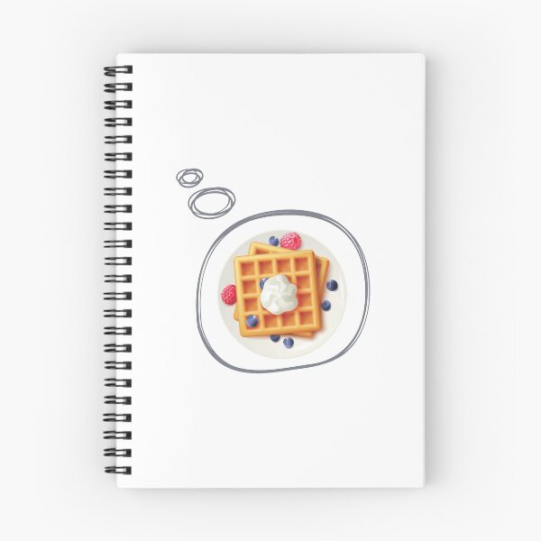 Item preview, Thinking about waffles designed and sold by foodisthekey.